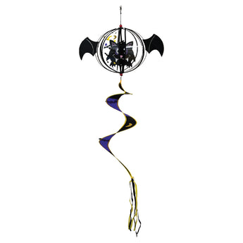 Two Group - 3D Bat Fall - Seasonal Applique Decorative Twister Balls 14" x 57"
