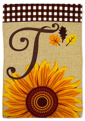 Harvest T - Harvest & Autumn Fall Vertical Applique Decorative Flags HGE80217 Imported