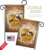My Bee Sweet Home - Bugs & Frogs Garden Friends Vertical Impressions Decorative Flags HG104094 Made In USA