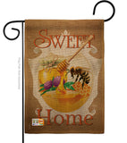 My Bee Sweet Home - Bugs & Frogs Garden Friends Vertical Impressions Decorative Flags HG104094 Made In USA