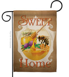 My Bee Sweet Home - Bugs & Frogs Garden Friends Vertical Impressions Decorative Flags HG104094 Made In USA