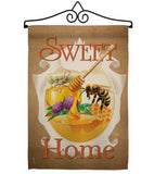 My Bee Sweet Home - Bugs & Frogs Garden Friends Vertical Impressions Decorative Flags HG104094 Made In USA