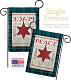 Merry with Brighting Stars - Christmas Winter Vertical Impressions Decorative Flags HG114179 Made In USA