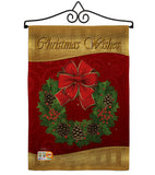 Christmas Wishes - Christmas Winter Vertical Impressions Decorative Flags HG114078 Imported