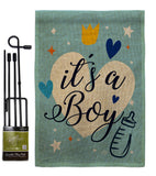 It's a Boy - Family Special Occasion Vertical Impressions Decorative Flags HG192439 Made In USA