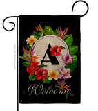 Tropical A - Floral Spring Vertical Impressions Decorative Flags HG130261 Made In USA