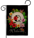 Tropical Q - Floral Spring Vertical Impressions Decorative Flags HG130277 Made In USA