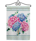 Hydrogens Burlap - Floral Spring Vertical Impressions Decorative Flags HG104139 Made In USA