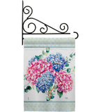 Hydrogens Burlap - Floral Spring Vertical Impressions Decorative Flags HG104139 Made In USA
