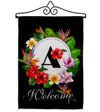 Tropical A - Floral Spring Vertical Impressions Decorative Flags HG130261 Made In USA