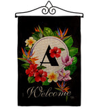 Tropical A - Floral Spring Vertical Impressions Decorative Flags HG130261 Made In USA