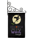 Star Bright - Halloween Fall Vertical Impressions Decorative Flags HG112073 Made In USA