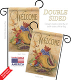 Autumn Cornucopia - Harvest & Autumn Fall Vertical Impressions Decorative Flags HG113042 Made In USA