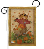 Scarecrow - Harvest & Autumn Fall Vertical Impressions Decorative Flags HG113043 Made In USA