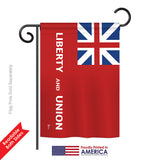 Taunton - Historical Flags of the World Vertical Impressions Decorative Flags HG140720 Printed In USA