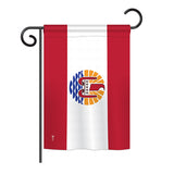 French Polynesia - Historical Flags of the World Vertical Impressions Decorative Flags HG140844 Printed In USA