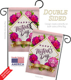 Pink Mother Day - Mother's Day Summer Vertical Impressions Decorative Flags HG137508 Made In USA