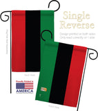 African American - Nationality Flags of the World Vertical Impressions Decorative Flags HG140001 Made In USA
