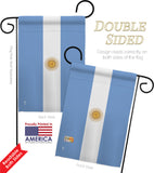 Argentina - Nationality Flags of the World Vertical Impressions Decorative Flags HG140010 Made In USA