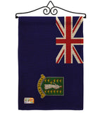 British Virgin Islands - Nationality Flags of the World Vertical Impressions Decorative Flags HG140036 Made In USA