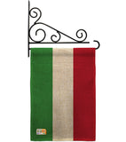 Hungary - Nationality Flags of the World Vertical Impressions Decorative Flags HG140106 Made In USA