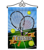 Tennis - Sports Interests Vertical Impressions Decorative Flags HG109002 Made In USA