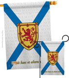 Nova Scotia - Canada Provinces Flags of the World Vertical Impressions Decorative Flags HG108187 Made In USA