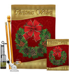 Christmas Wishes - Christmas Winter Vertical Impressions Decorative Flags HG114078 Imported