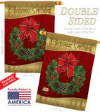 Christmas Wishes - Christmas Winter Vertical Impressions Decorative Flags HG114078 Imported