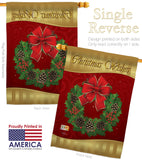 Christmas Wishes - Christmas Winter Vertical Impressions Decorative Flags HG114078 Imported
