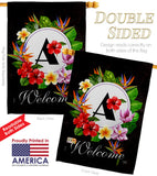 Tropical A - Floral Spring Vertical Impressions Decorative Flags HG130261 Made In USA