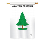 Pine Tree - Historic Americana Vertical Impressions Decorative Flags HG108182 Printed In USA