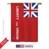 Taunton - Historical Flags of the World Vertical Impressions Decorative Flags HG140720 Printed In USA