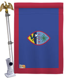 Guam - Nationality Flags of the World Vertical Impressions Decorative Flags HG140097 Made In USA