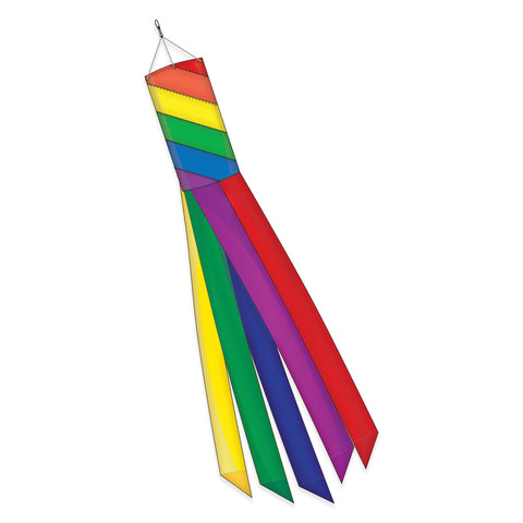 Two Group - WS128022 Rainbow Special Occasion - Everyday Applique Decorative Windsock 12" x 60"