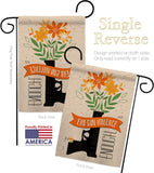 End Gun Violence - Support Inspirational Vertical Impressions Decorative Flags HG130377 Made In USA