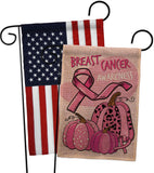 Pinktober - Support Inspirational Vertical Impressions Decorative Flags HG120272 Made In USA