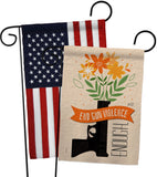 End Gun Violence - Support Inspirational Vertical Impressions Decorative Flags HG130377 Made In USA