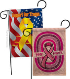 Pink Power - Support Inspirational Vertical Impressions Decorative Flags HG190178 Made In USA