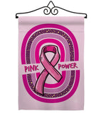 Pink Power - Support Inspirational Vertical Impressions Decorative Flags HG190178 Made In USA