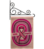 Pink Power - Support Inspirational Vertical Impressions Decorative Flags HG190178 Made In USA