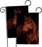 Horse - Farm Animals Nature Vertical Impressions Decorative Flags HG120042 Made In USA