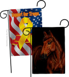 Horse - Farm Animals Nature Vertical Impressions Decorative Flags HG120042 Made In USA