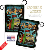 It's Surfing - Beach Coastal Vertical Impressions Decorative Flags HG106093 Made In USA