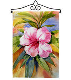 Hibiscus - Beach Coastal Vertical Impressions Decorative Flags HG137547 Made In USA