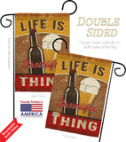 Brewtiful Thing - Beverages Happy Hour & Drinks Vertical Impressions Decorative Flags HG117048 Made In USA