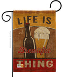 Brewtiful Thing - Beverages Happy Hour & Drinks Vertical Impressions Decorative Flags HG117048 Made In USA