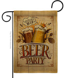 Beer Party - Beverages Happy Hour & Drinks Vertical Impressions Decorative Flags HG117061 Made In USA