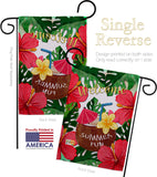 Welcome Summer Fun - Beverages Happy Hour & Drinks Vertical Impressions Decorative Flags HG137021 Made In USA