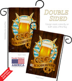 Oktoberfest - Beverages Happy Hour & Drinks Vertical Impressions Decorative Flags HG137024 Made In USA